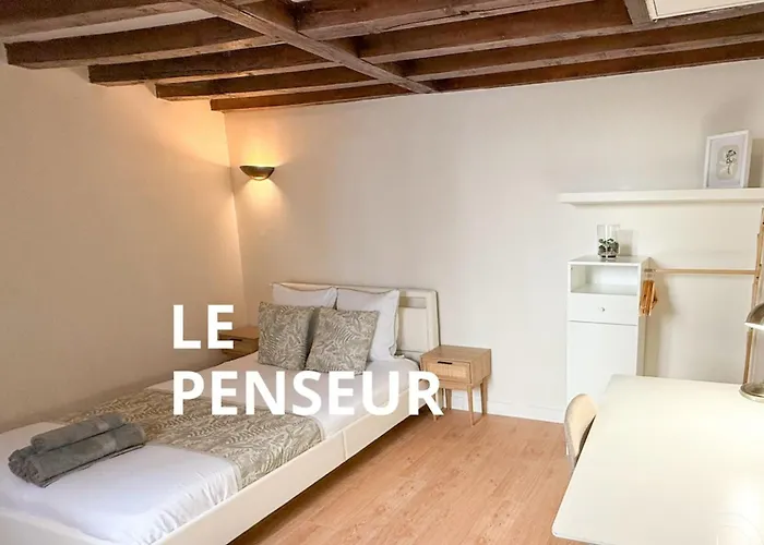 Le Penseur - Terrasse Et 1 Chambre - 38M2